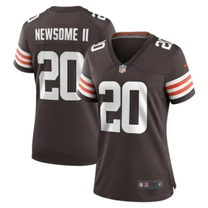 Womens Cleveland Browns Greg Newsome II Nike Brown Game Jersey