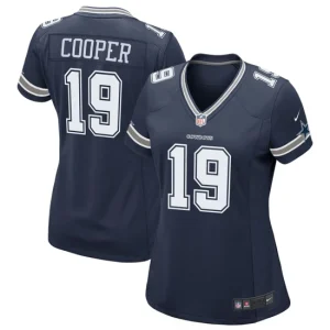 Womens Dallas Cowboys Amari Cooper Nike Navy Game Team Jersey