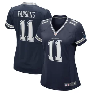 Womens Dallas Cowboys Micah Parsons Nike Navy Game Jersey