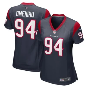 Womens Houston Texans Charles Omenihu Nike Navy Game Jersey