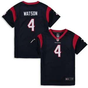 Womens Houston Texans Deshaun Watson Nike Navy Game Jersey