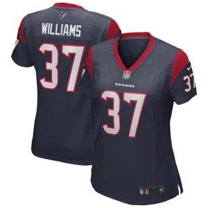 Womens Houston Texans Domanick Williams Nike Navy Game Retired Player Jersey