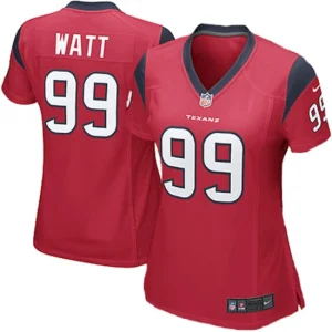 Womens Houston Texans JJ Watt Nike Red Game Jersey