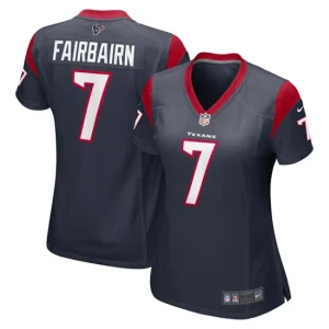 Womens Houston Texans Kaimi Fairbairn Nike Navy Game Jersey