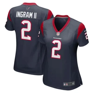 Womens Houston Texans Mark Ingram II Nike Navy Game Jersey