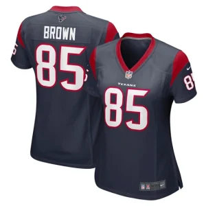 Womens Houston Texans Pharaoh Brown Nike Navy Nike Game Jersey