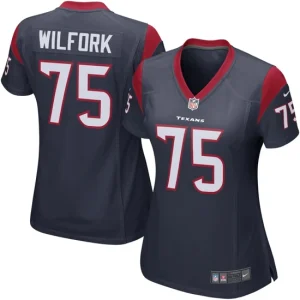 Womens Houston Texans Vince Wilfork Nike Navy Blue Game Jersey