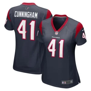 Womens Houston Texans Zach Cunningham Nike Navy Game Jersey