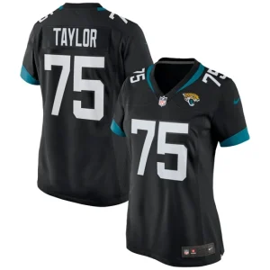 Womens Jacksonville Jaguars Jawaan Taylor Nike Black Game Jersey