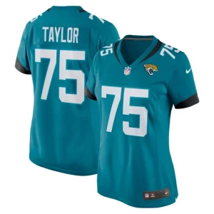 Womens Jacksonville Jaguars Jawaan Taylor Nike Teal Nike Game Jersey