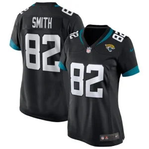 Womens Jacksonville Jaguars Jimmy Smith Nike Black Game Retired Player Jersey