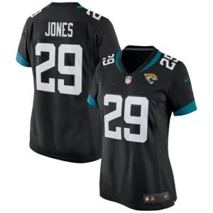 Womens Jacksonville Jaguars Josh Jones Nike Black Game Jersey