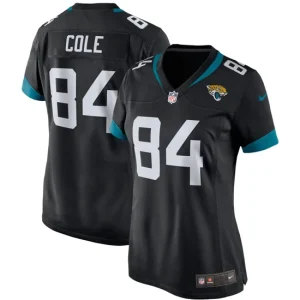 Womens Jacksonville Jaguars Keelan Cole Nike Black Player Game Jersey