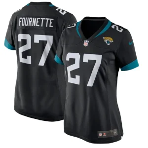 Womens Jacksonville Jaguars Leonard Fournette Nike Black New 2018 Game Jersey