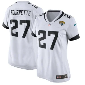 Womens Jacksonville Jaguars Leonard Fournette Nike White New 2018 Game Jersey