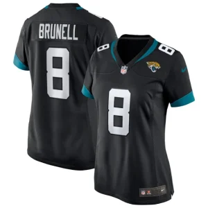 Womens Jacksonville Jaguars Mark Brunell Nike Black Game Retired Player Jersey