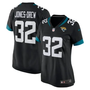 Womens Jacksonville Jaguars Maurice Jones-Drew Nike Black Game Retired Player Jersey