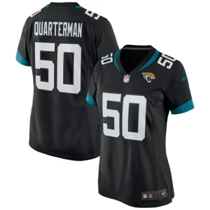 Womens Jacksonville Jaguars Shaquille Quarterman Nike Black Game Jersey