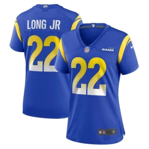 Womens Los Angeles Rams David Long Jr. Nike Royal Game Player Jersey