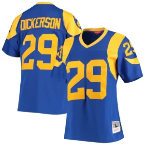 Womens Los Angeles Rams Eric Dickerson Mitchell & Ness Royal Legacy Team Jersey