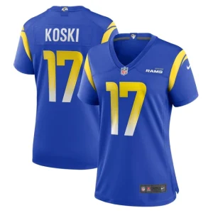 Womens Los Angeles Rams J.J. Koski Nike Royal Game Player Jersey