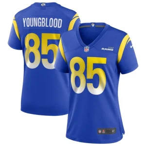 Womens Los Angeles Rams Jack Youngblood Nike Royal Game Retired Player Jersey