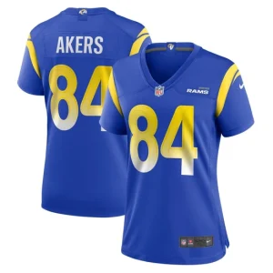 Womens Los Angeles Rams Landen Akers Nike Royal Game Jersey