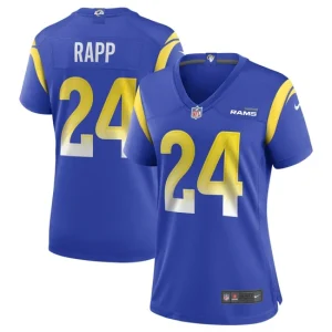 Womens Los Angeles Rams Taylor Rapp Nike Royal Game Jersey