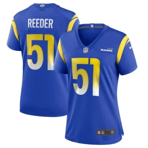 Womens Los Angeles Rams Troy Reeder Nike Royal Game Jersey