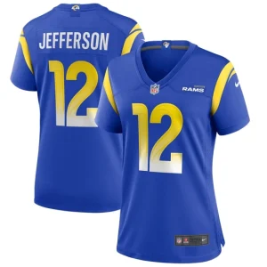 Womens Los Angeles Rams Van Jefferson Nike Royal Game Jersey