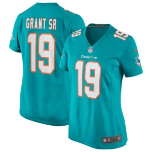 Womens Miami Dolphins Jakeem Grant Sr. Nike Aqua Team Game Jersey