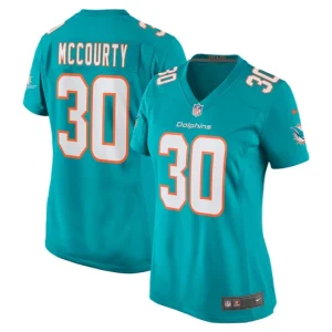 Womens Miami Dolphins Jason McCourty Nike Aqua Game Jersey