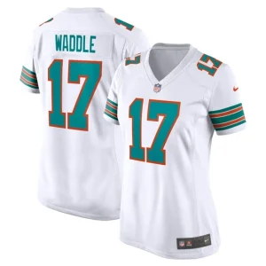 Womens Miami Dolphins Jaylen Waddle Nike White Game Jersey