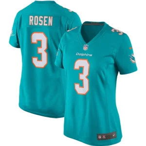 Womens Miami Dolphins Josh Rosen Nike Aqua Game Player Jersey