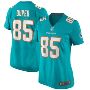 Womens Miami Dolphins Mark Duper Nike Aqua Game Retired Player Jersey