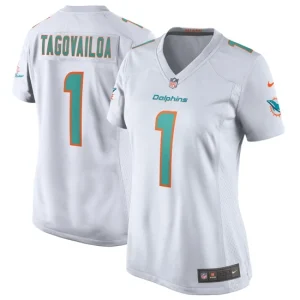 Womens Miami Dolphins Tua Tagovailoa Nike White Game Jersey