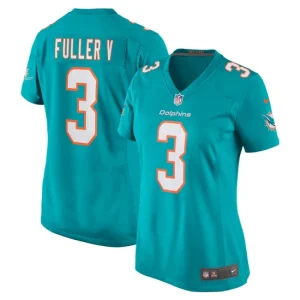 Womens Miami Dolphins Will Fuller V Nike Aqua Game Player Jersey