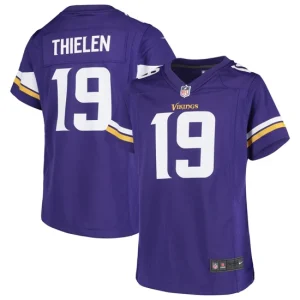 Womens Minnesota Vikings Adam Thielen Nike Purple Game Jersey