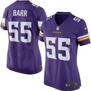 Womens Minnesota Vikings Anthony Barr Nike Purple Game Player Jersey