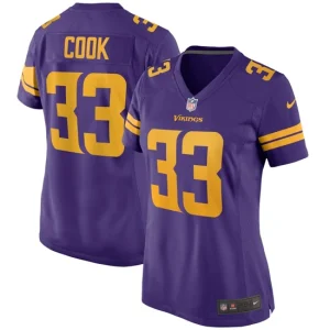 Womens Minnesota Vikings Dalvin Cook Nike Purple Alternate Game Player Jersey