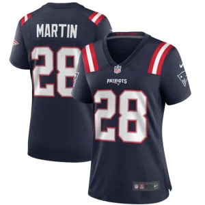 Womens New England Patriots Curtis Martin Nike Navy Game Retired Player Jersey