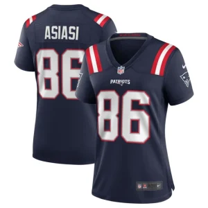 Womens New England Patriots Devin Asiasi Nike Navy Team Game Jersey