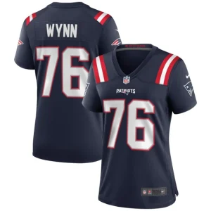 Womens New England Patriots Isaiah Wynn Nike Navy Game Jersey