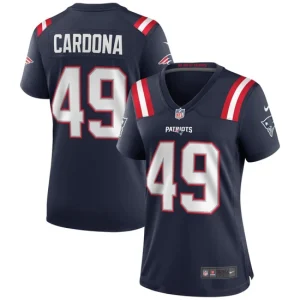 Womens New England Patriots Joe Cardona Nike Navy Game Jersey