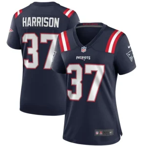 Womens New England Patriots Rodney Harrison Nike Navy Game Retired Player Jersey