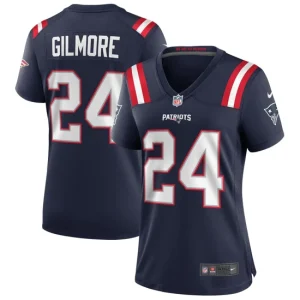 Womens New England Patriots Stephon Gilmore Nike Navy Game Jersey