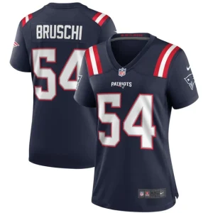 Womens New England Patriots Tedy Bruschi Nike Navy Game Retired Player Jersey