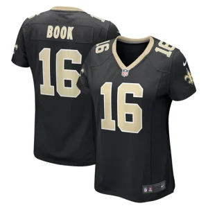 Womens New Orleans Saints Ian Book Nike Black Game Jersey