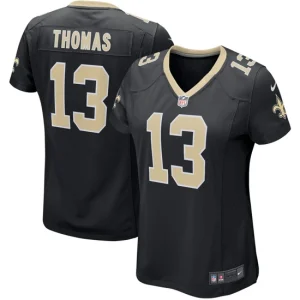 Womens New Orleans Saints Michael Thomas Nike Black Game Player Jersey