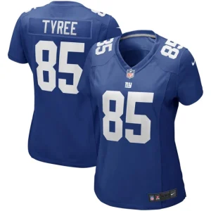 Womens New York Giants David Tyree Nike Royal Game Retired Player Jersey